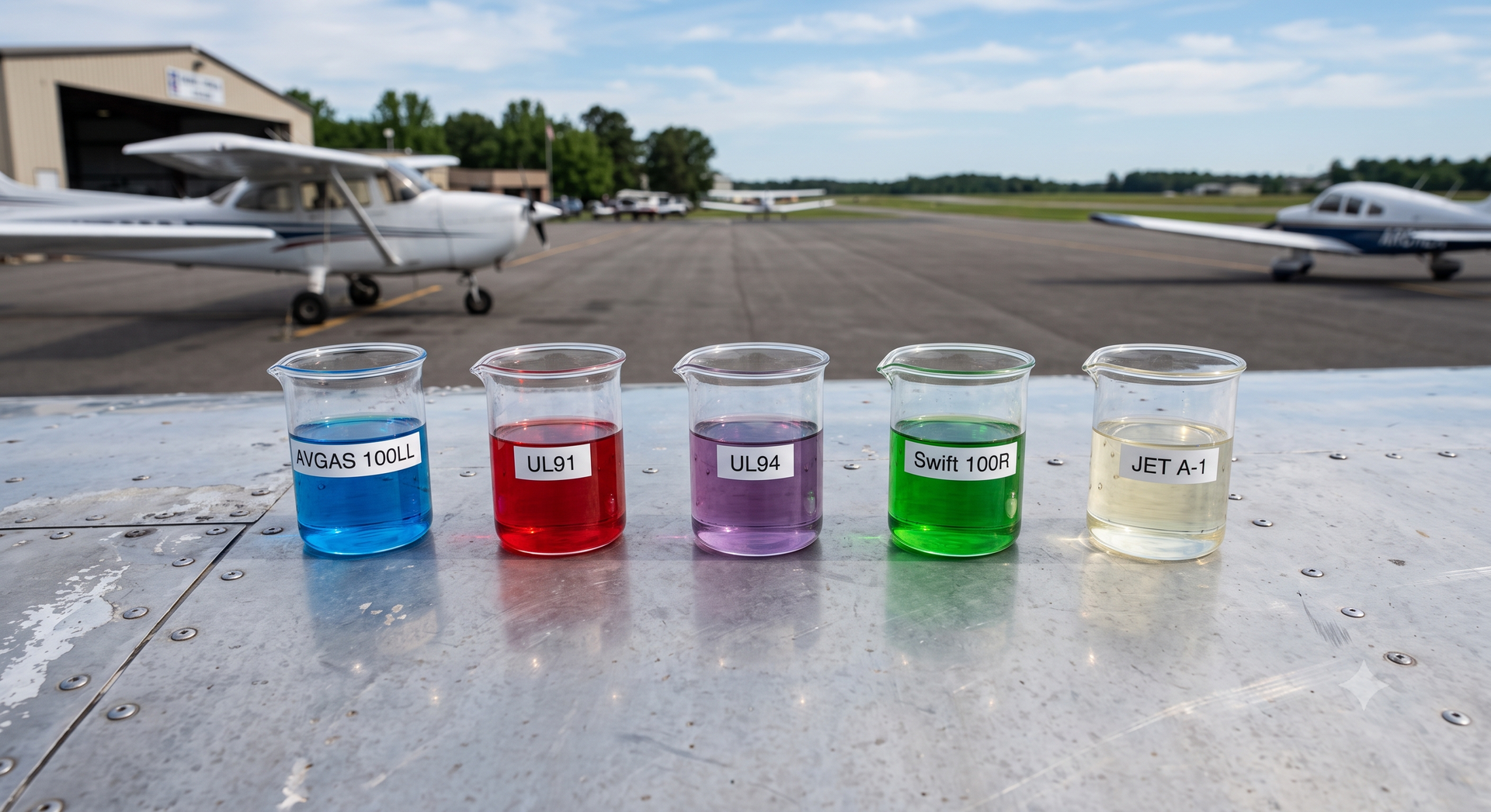 Bollinger Aviation Treibstoffe: AVGAS 100LL, UL91, UL94, SWIFT 100R, JET A-1